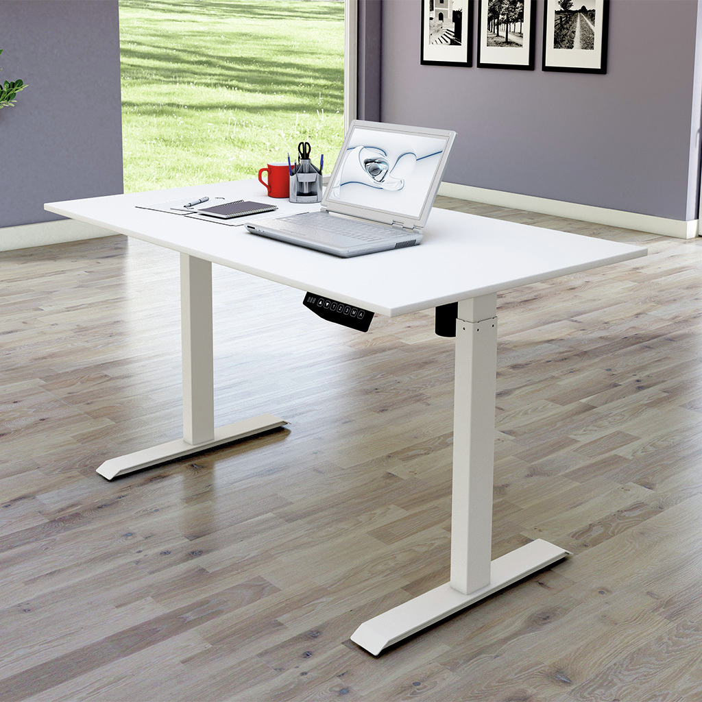 1 Büromöbel Motus | Höhenverstellbarer Inwerk Schreibtisch
