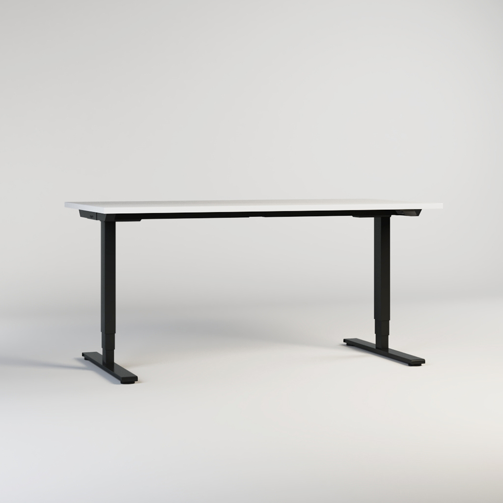 Höhenverstellbarer Schreibtisch Masterlift® 2 / Inwerk schwarz | Büromöbel