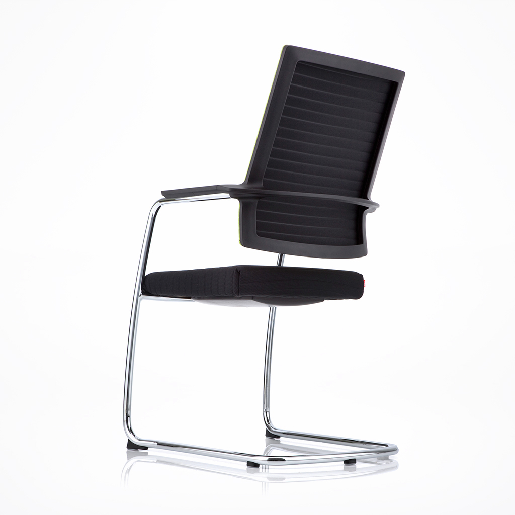 Köhl Anteo Büro Stuhl Freischwinger mit Armlehne günstig online kaufen